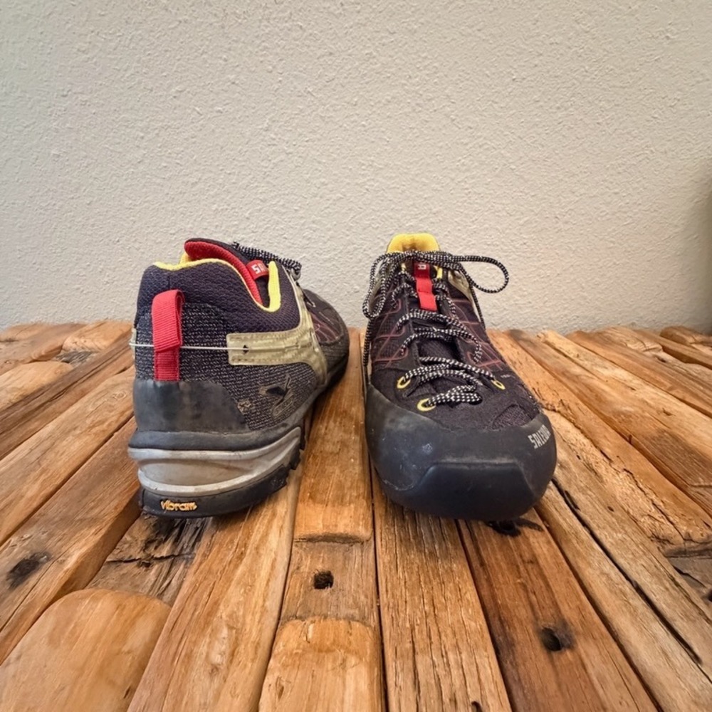 Salewa MS Firetail Hiking Approach Shoes Black Mangold Vibram Mens 12 63012-0907 - Picture 5 of 8